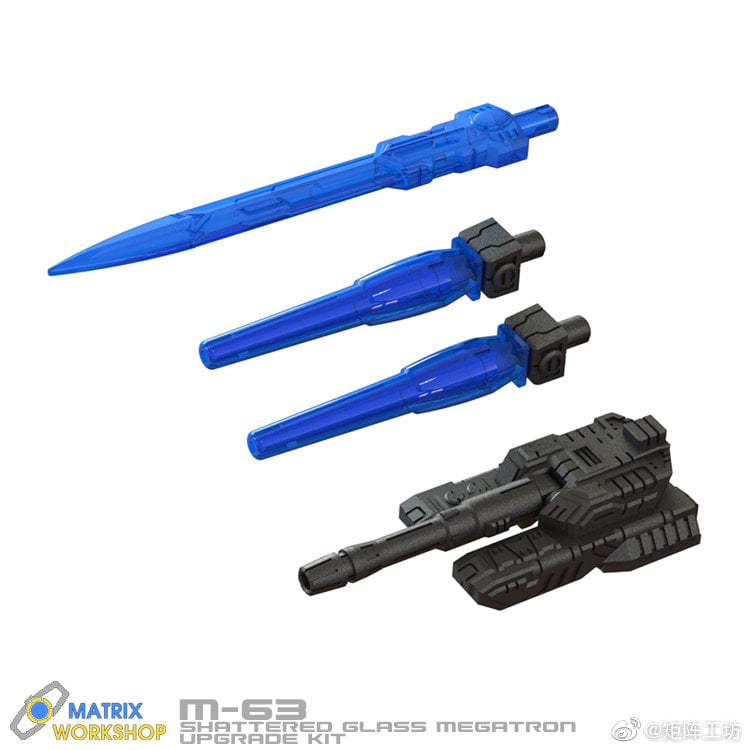 Matrix Workshop M-63 Shattered Glass Megatron Upgrade Kit