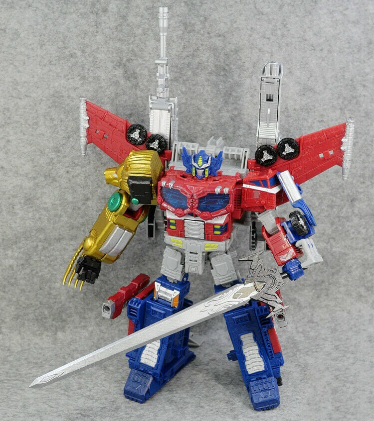 Transformers Cybertron Optimus Siege Galaxy Optimus Siege Leader