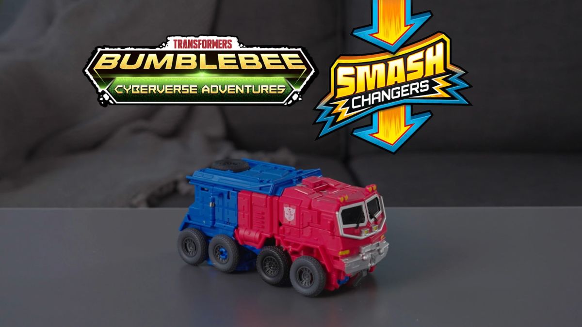 Transformers Cyberverse Roll And Transform Optimus Prime – Giocattolo Con Luci E Suoni, Rotola E Si Trasforma - 2
