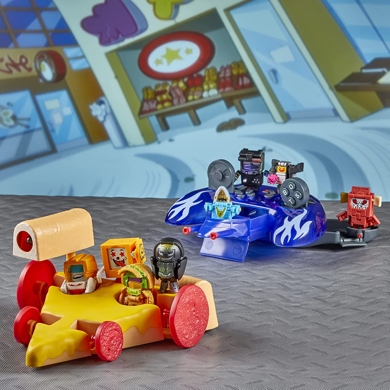 Transformers Botbots Hunger Hubs Racer Roni - Vehicle