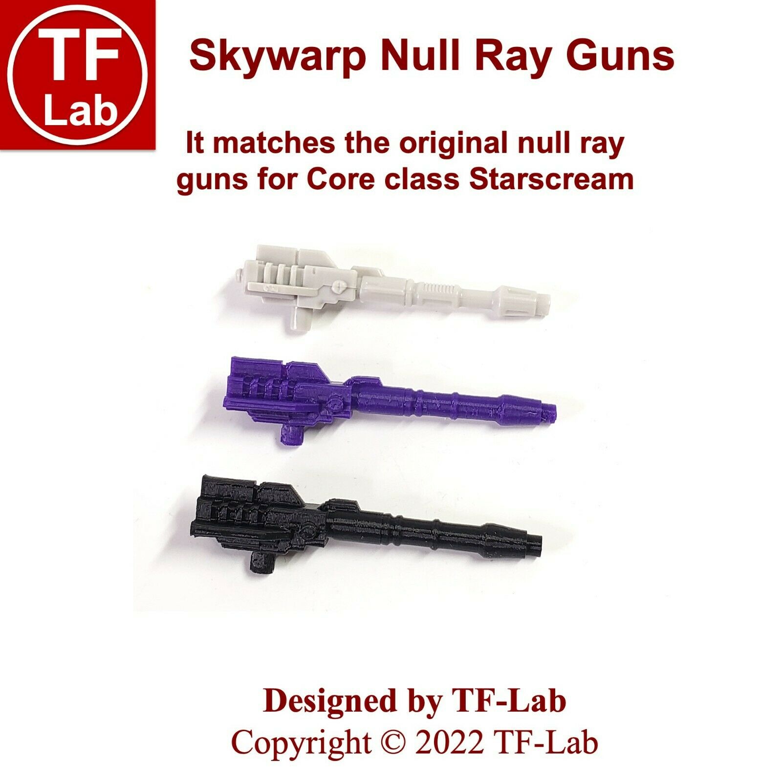 New 3D DIY Filler Weapon Upgrade Kit For Legacy Sandstorm Buzzsaw Nightprowler