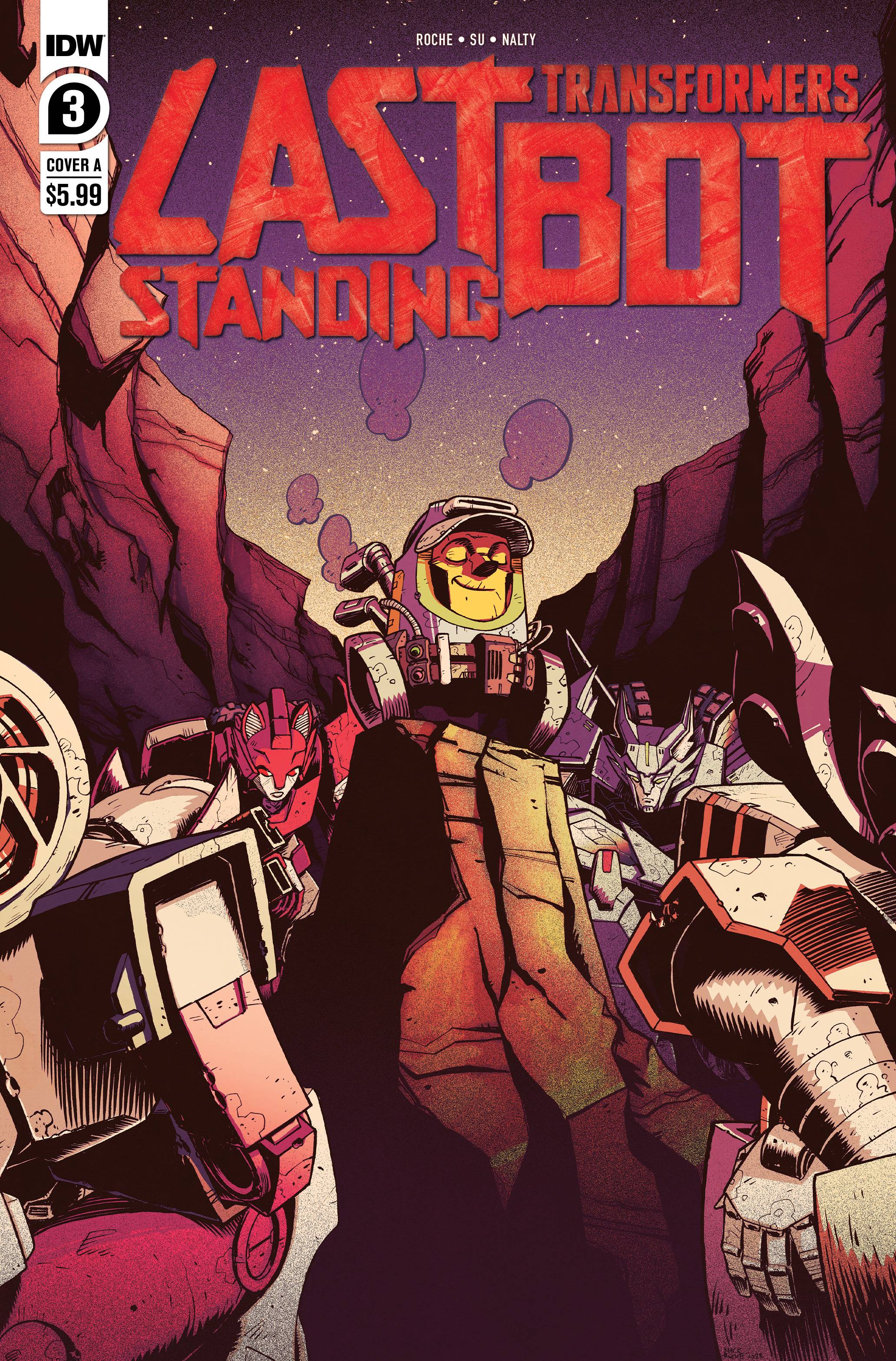 IDW Transformers: The Last Bot Standing #3 Covers Revealed
