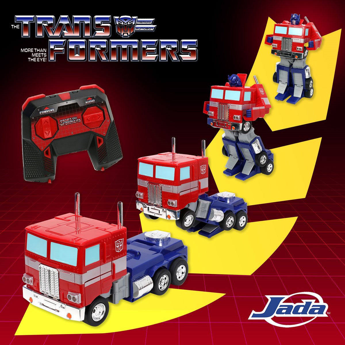 Jada Toys Transformers Optimus Prime Converting RC Vehicle Images and  Preorders!