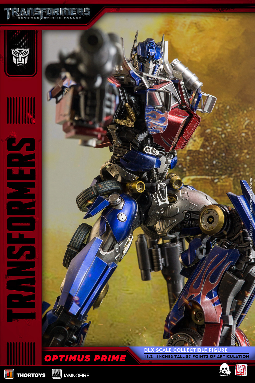 Threezero DLX Revenge of the Fallen Nemesis Prime Live: threezero have dropped their Nemesis Prime version of DLX Revenge of the Fallen Optimus Prime today. He will eventually combine with a Nemesis