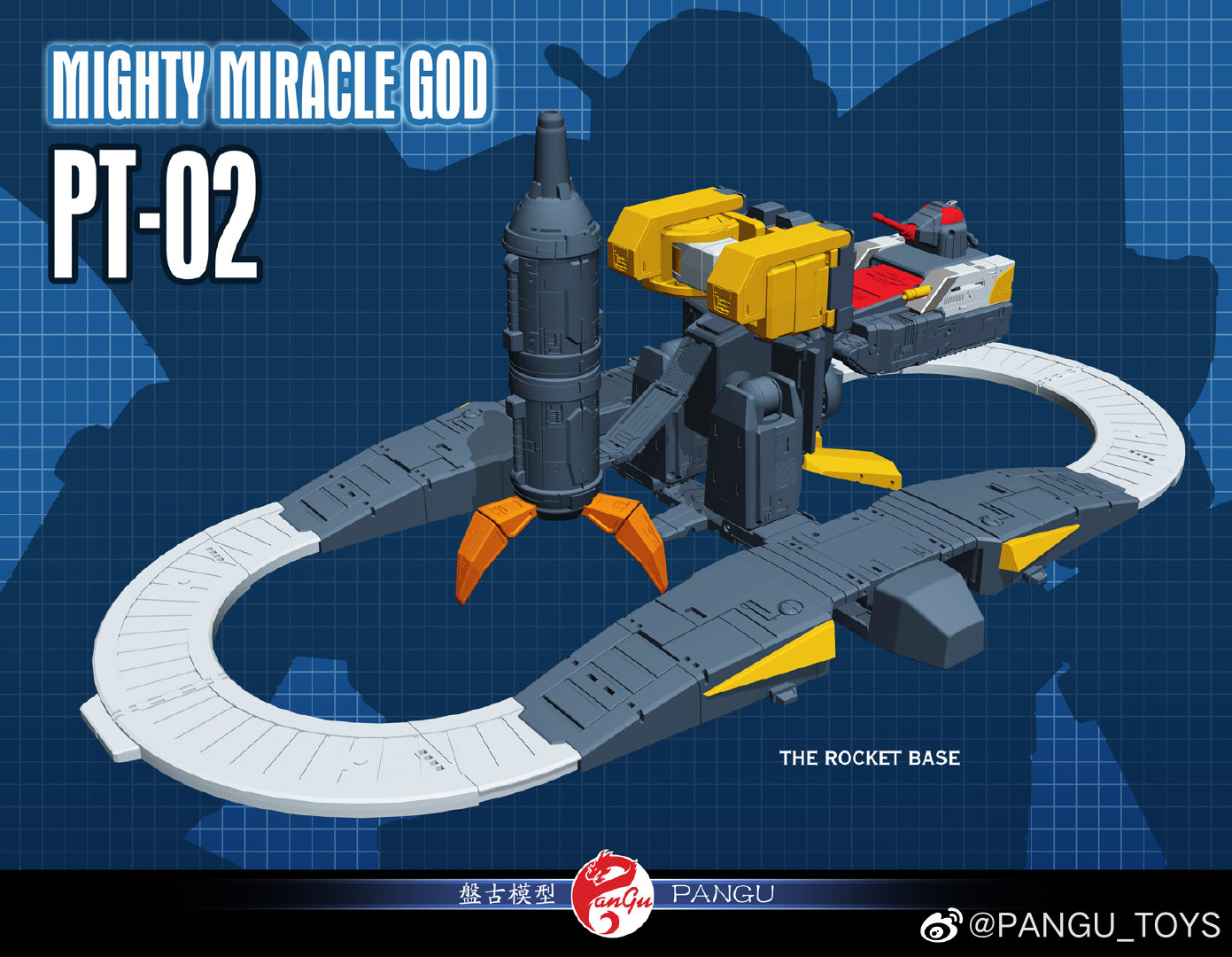 Pangu Toys PT-02 Mighty Miracle God (Omega Supreme) Images & Details