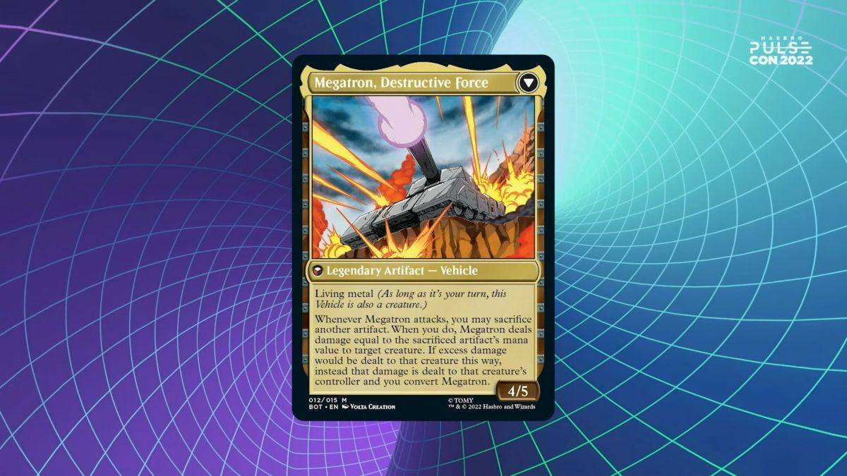 mtg megatron card Blightsteel Colossus