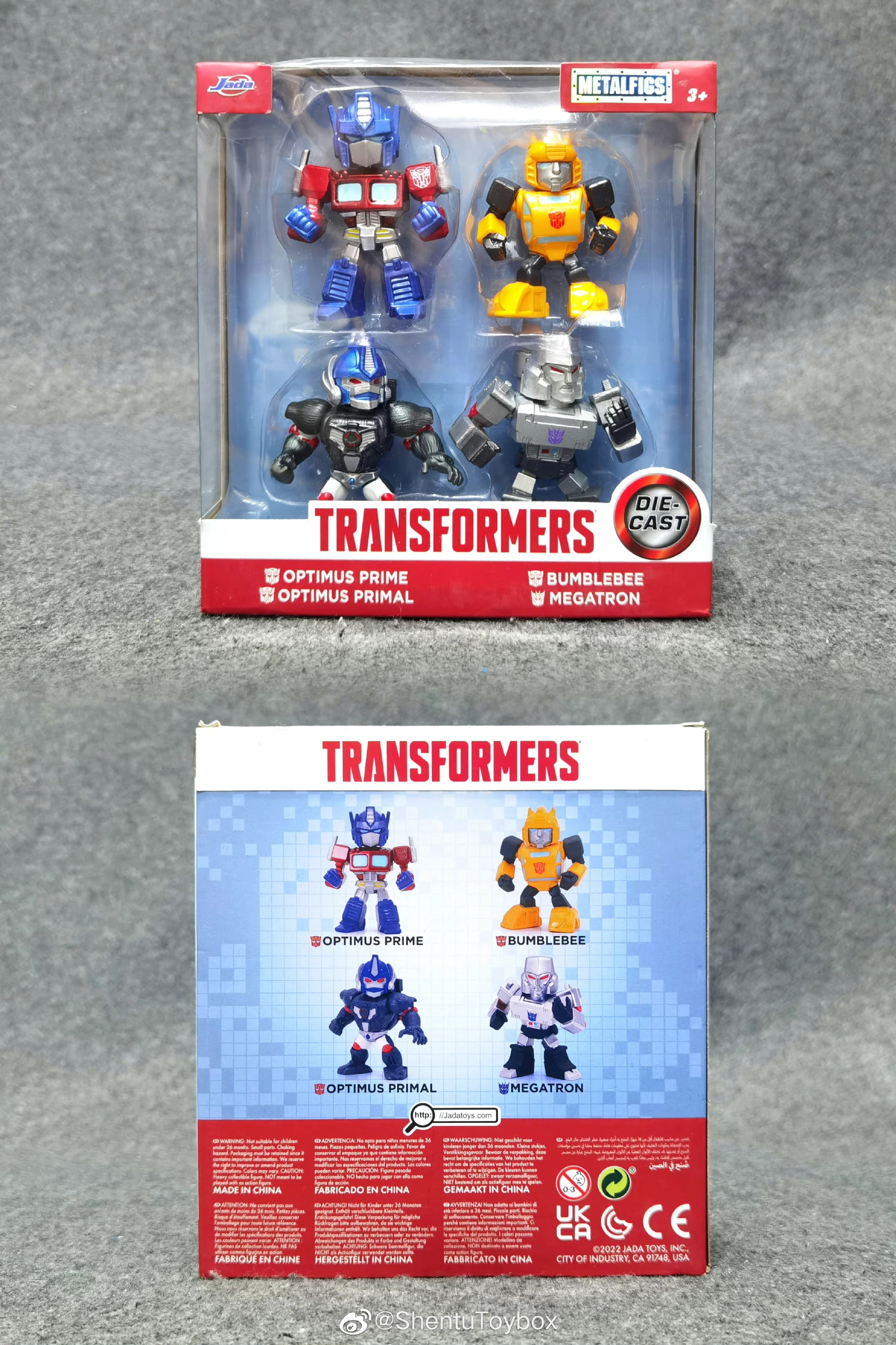Jada Toys Transformers Metalfigs G1 with Beast Wars 4-Pack Coming Soon