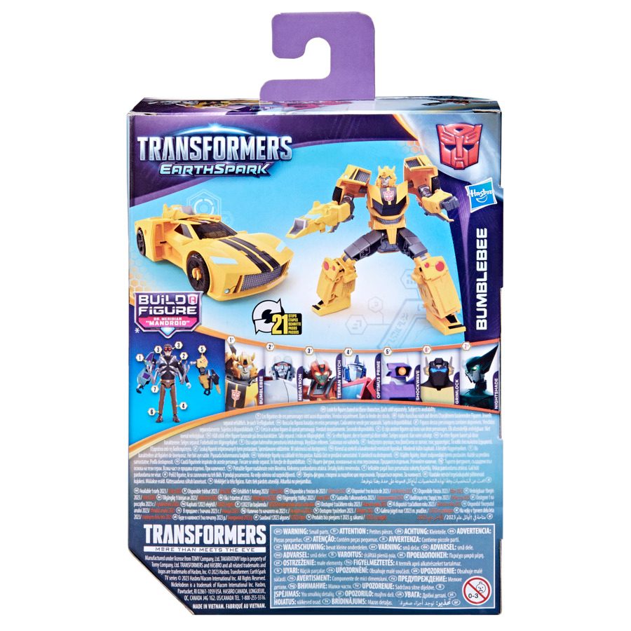 Transformers Earthspark Bumblebee (White Box) - Deluxe