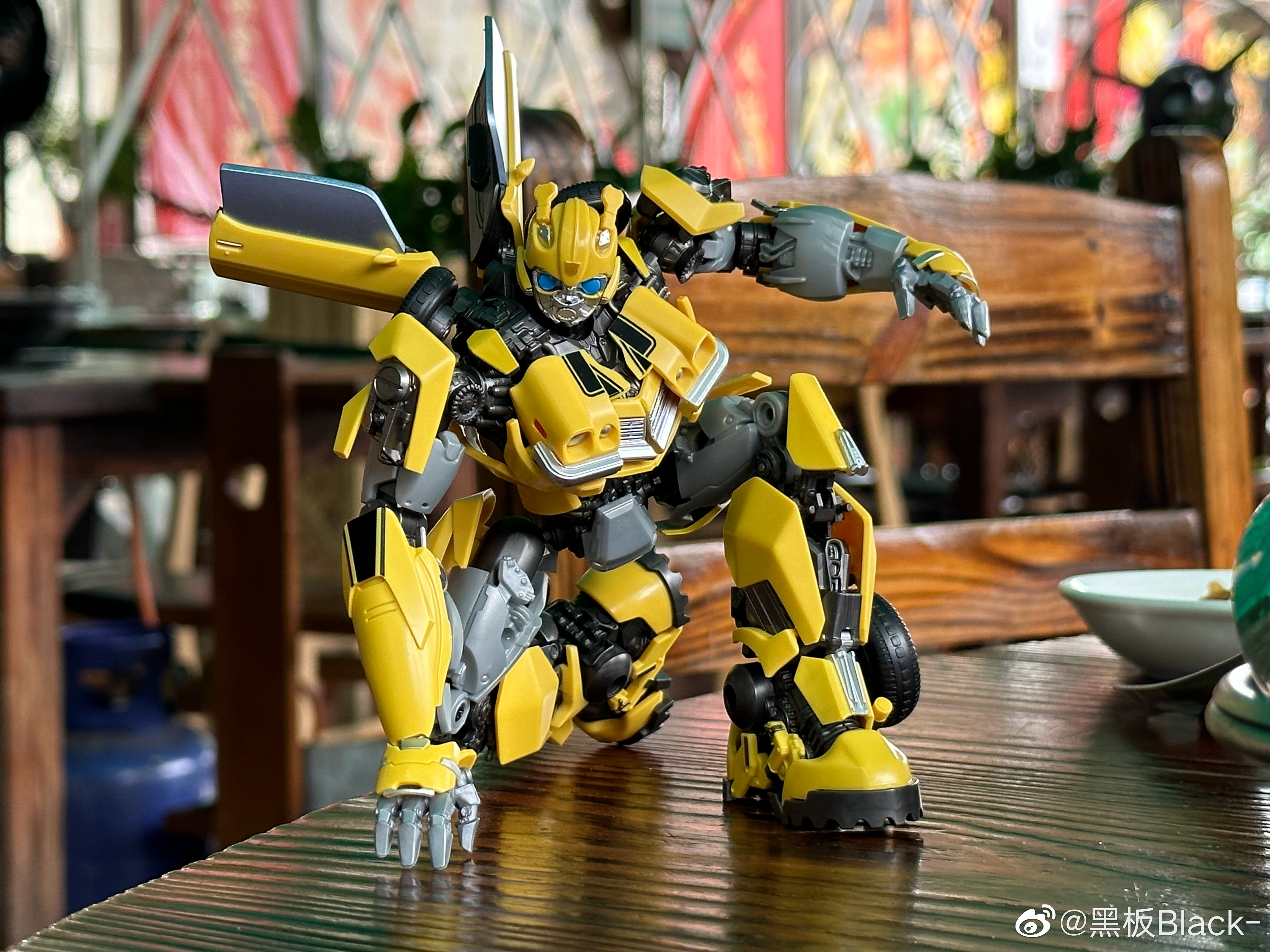 Figurine Transformers Bumblebee - Yolopark AMK Series, Modèle Articulé 6,3 Pouces, Transformers Rise Of The Beasts