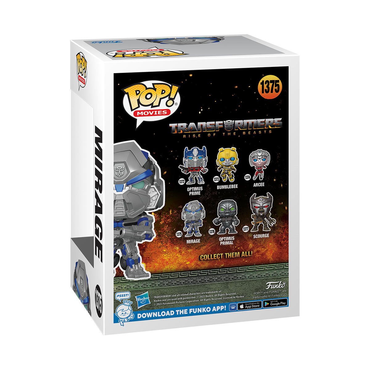 FUNKO POP! MOVIES: TRANSFORMERS RISE OF THE BEASTS (1372) OPTIMUS PRIME - FIGURE