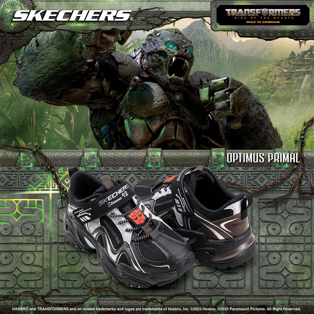 Skechers Sneaker Collection Launch from Transformers Rise Of The 
