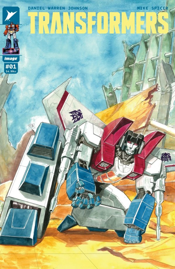 Transformers #1 Retailer Exclusive Transmissions Podcast EJ Su Cover - Comic Book
