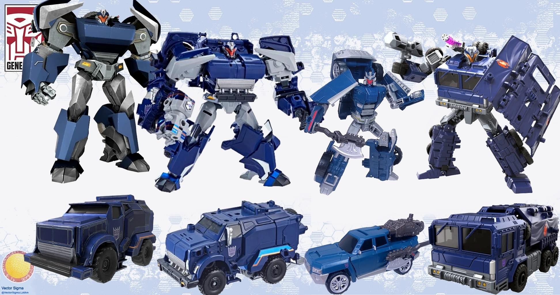 Legacy Breakdown and Windsweeper Through the Years Transformers 