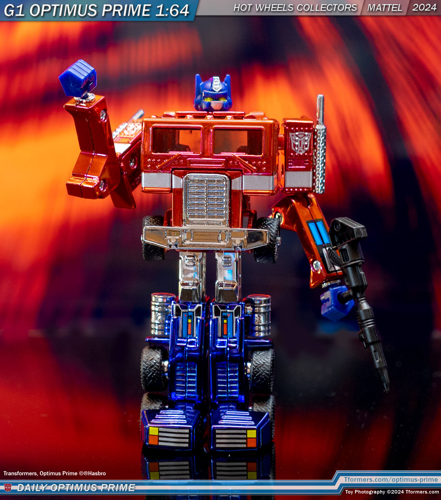 Hot Wheels Optimus Prime (Transformers) - Tempo des HW