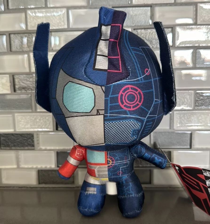 Optimus Prime, Megatron, More 3D Metallic Plush 8 Inch Transformers From Toy  Factory