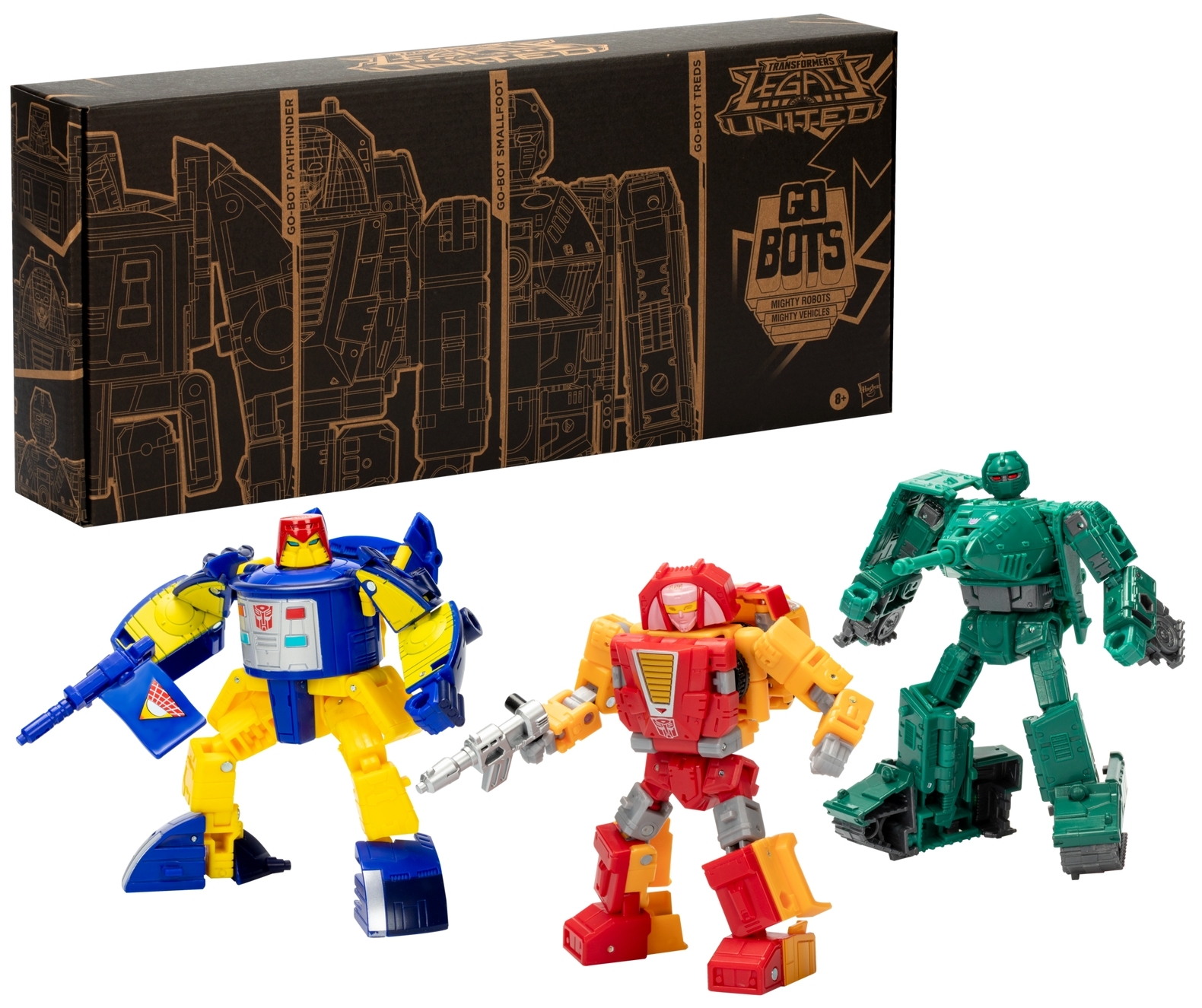 SCALPER BUSTER! $49 Go-Bots Guardians Legacy United Deluxe Class 3-Pack Ships FREE!