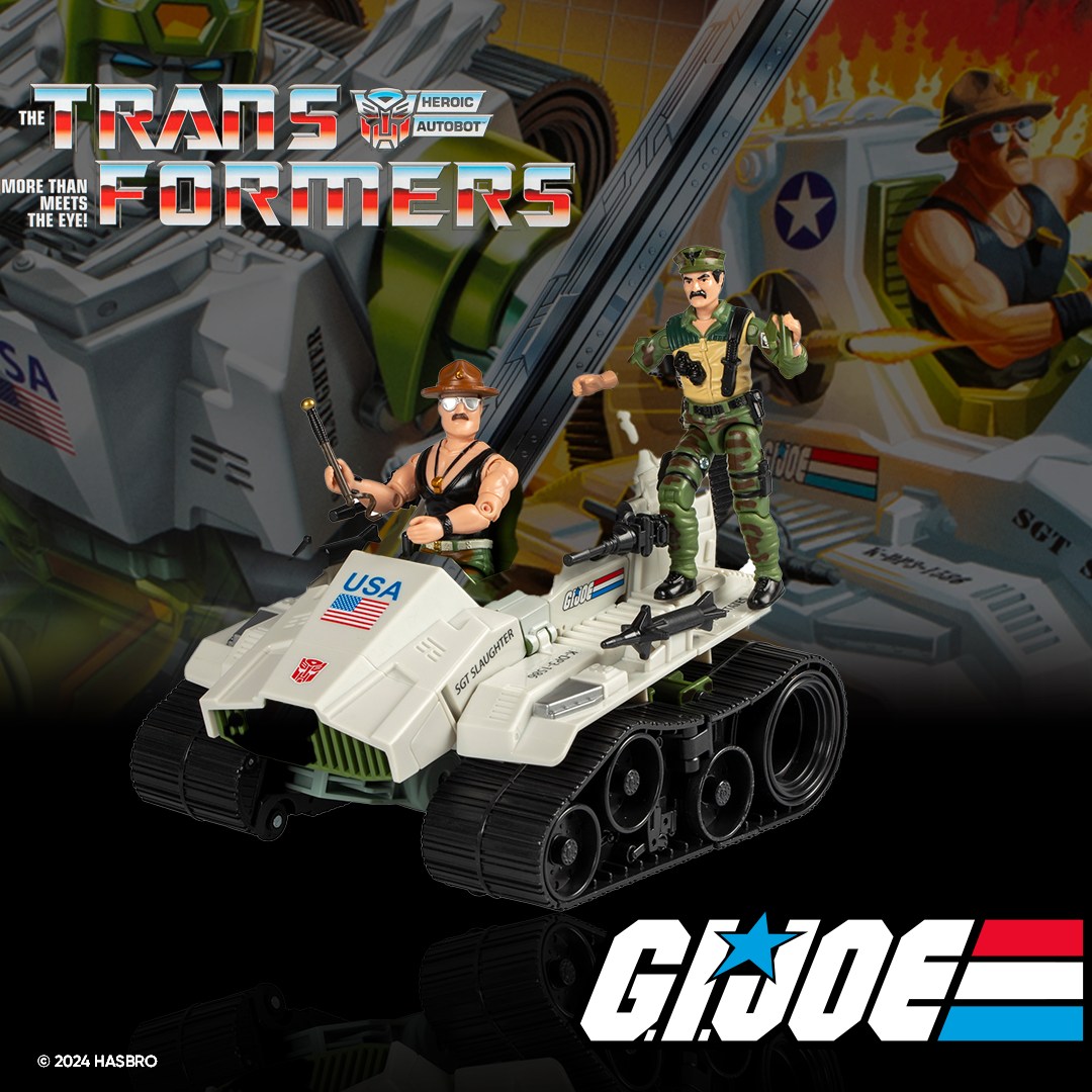 GI Joe / Action Force - Triple T Et Sgt Slaughter - Hasbro 1986 - Vintage