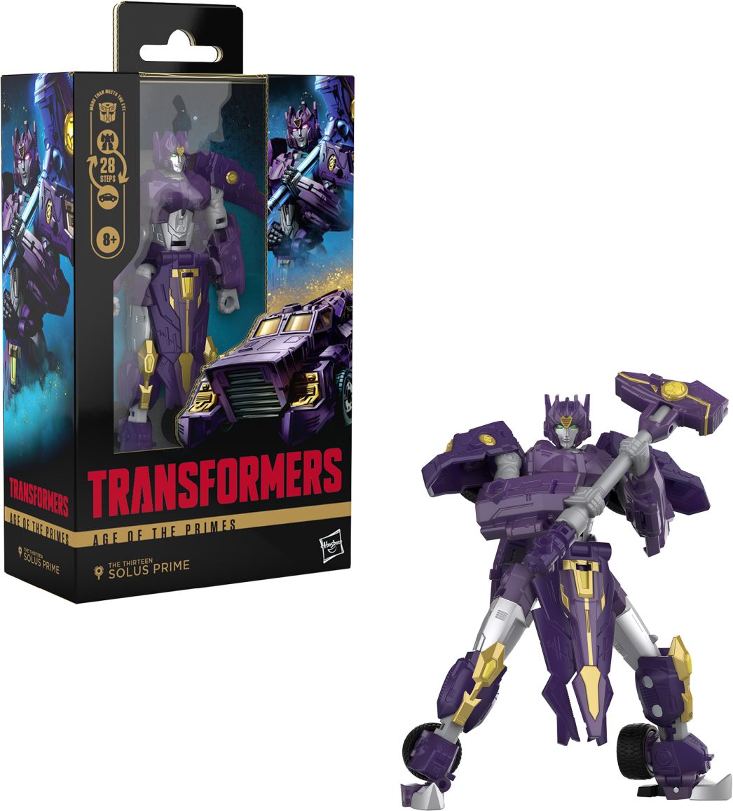 Figurine Transformers Age of the Primes Voyageur The Thirteen Prima Prime - Figurine de collection | Soldes fnac Belgique
