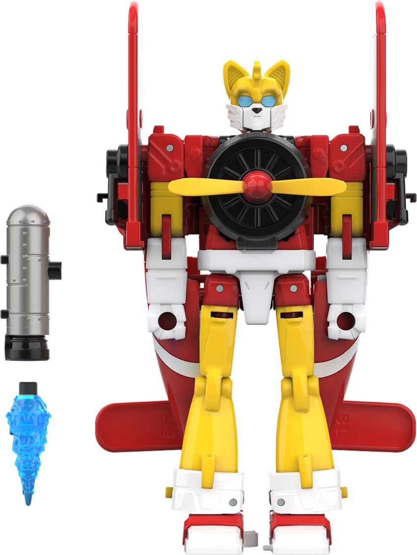 Transformers Collaborative – Sonic X Wingtail & Blue Booster – 2er-Pack Actionfiguren, Verwandelbar, Ab 8 Jahren