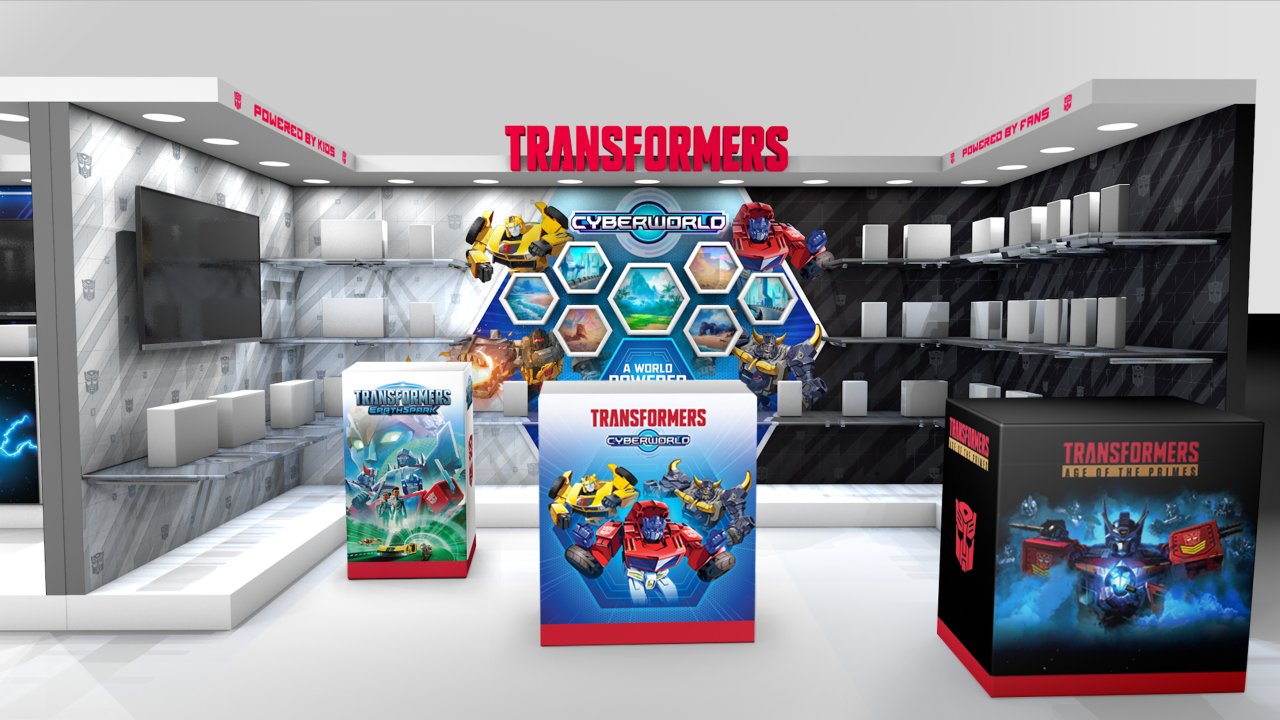 Transformers Cyberworld Previews New TV Series Characters Optimus Prime, Bumblebee, Grimlock, Megatron