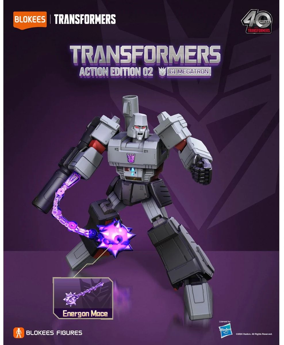 G1 Megatron Previews Exclusive Blokees Transformers Action