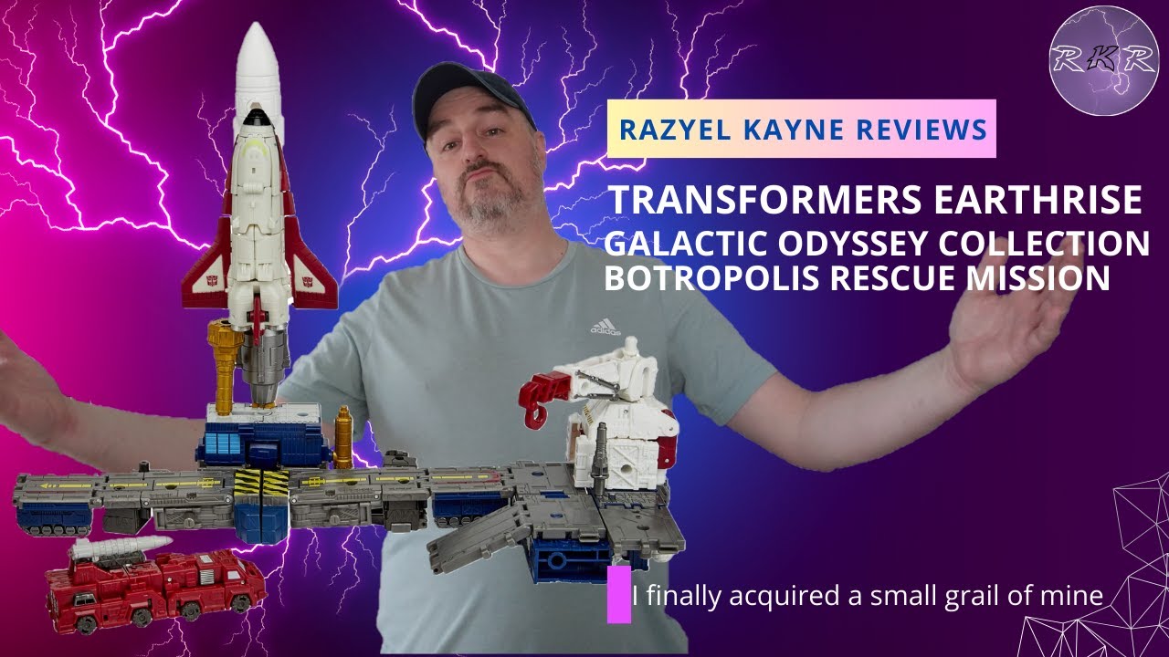 Toy Review - Transformers Wfc Earthrise: Galactic Odyssey Collection - Botropolis Rescue Mission