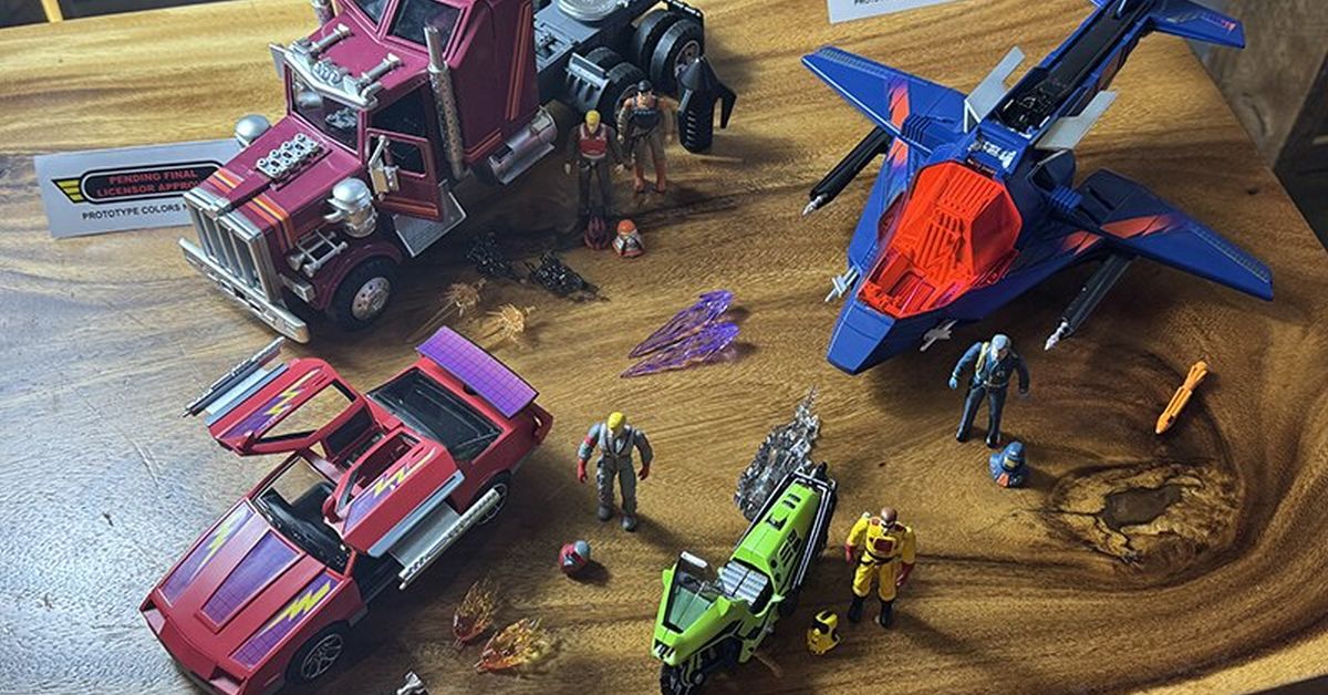 Toy Fair 2025 - M.A.S.K Action Figures from The Loyal Subjects