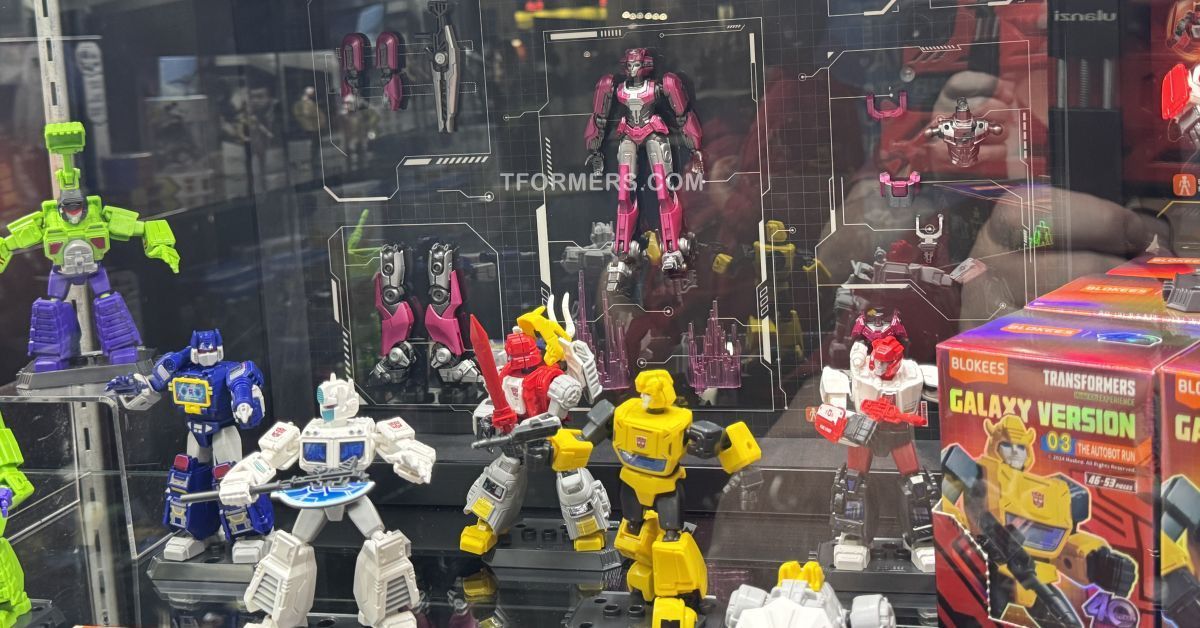 Toy Fair 2025 - Blokees Transformers New Products Display Images 