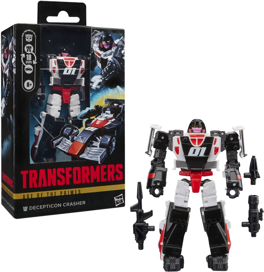 Transformers Age of the Primes Decepticon Crasher - Deluxe Transformers Age of the Primes Decepticon Crasher - Deluxe