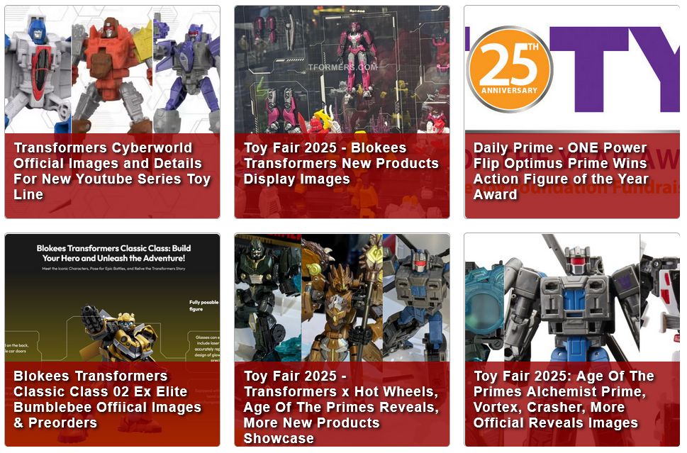 Transformers Weekly News Digest : February 24 - March 2, 2025 - Toy Fair 2025 Edition