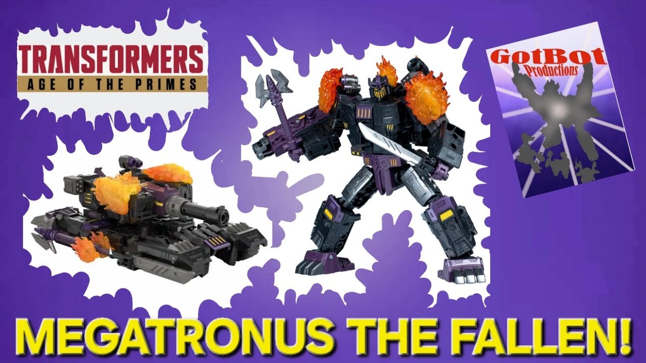 All Burns Bright: Age Of The Primes Megatronus The Fallen