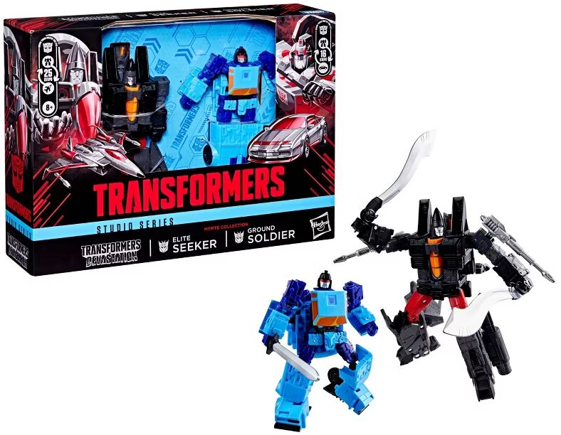 Transformers Studio Series MTMTE Collection Devastation Elite Seeker & Ground Soldier - 2-Pack