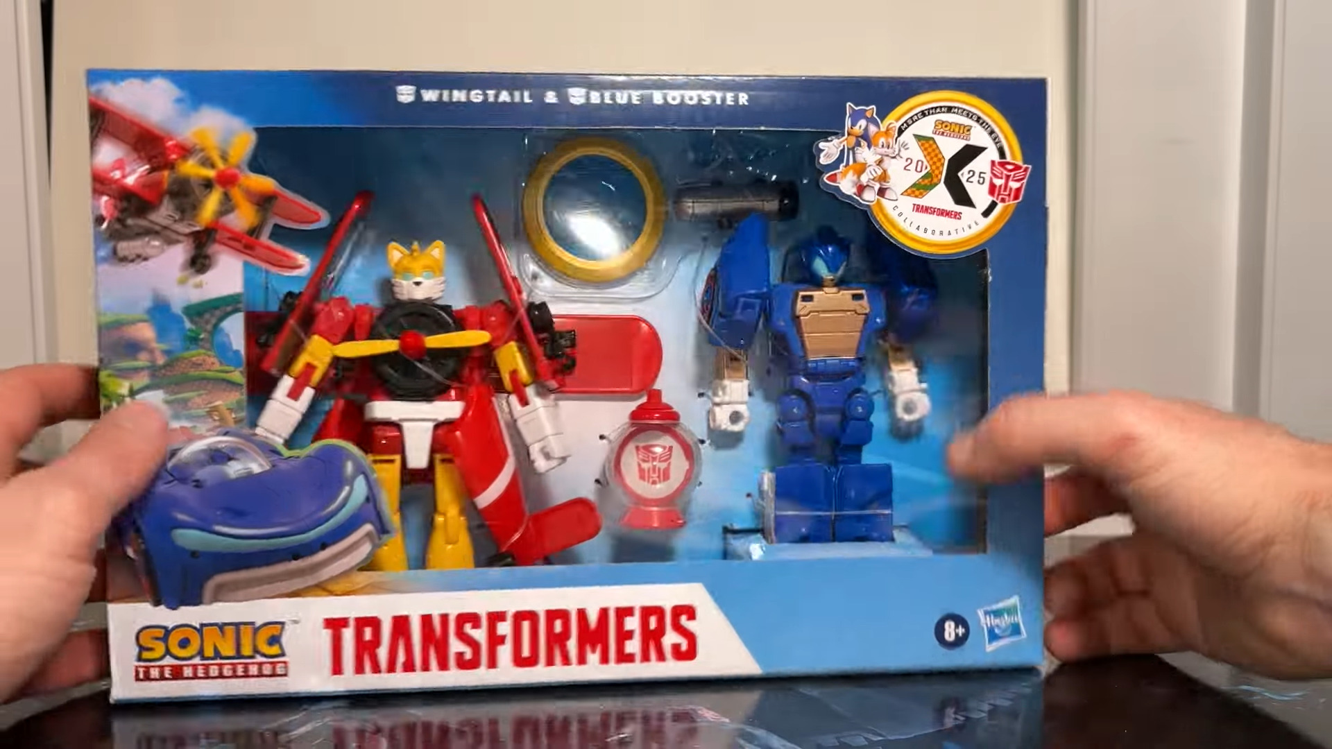 Transformers Sonic The Hedgehog Xover In-Hand Images and Video