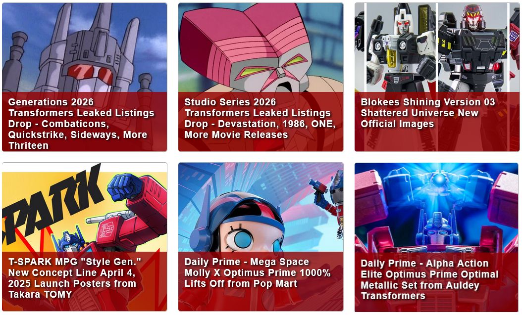 Transformers Weekly News Roundup : March 31 - April 6, 2025 