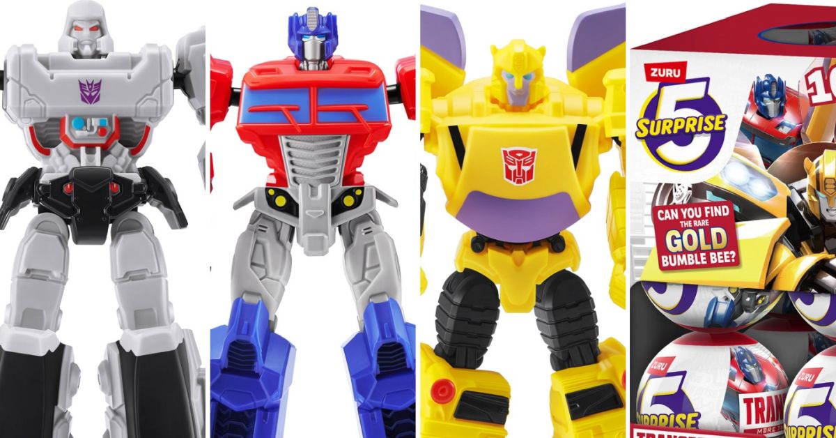 Transformers 5 Surprise Blind Box Series 1 Mystery Packs Official Images & Details
