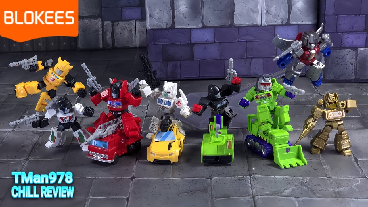Blokees Transformers Defender Version 02 The Overthrow Set Chill Review