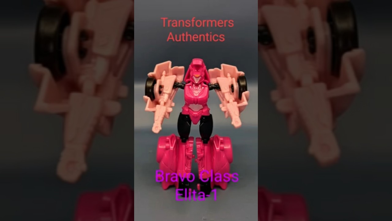 3 Minute Reviews Transformers Authentics Elita-1 Bravoclass Autobots Simplified Easy