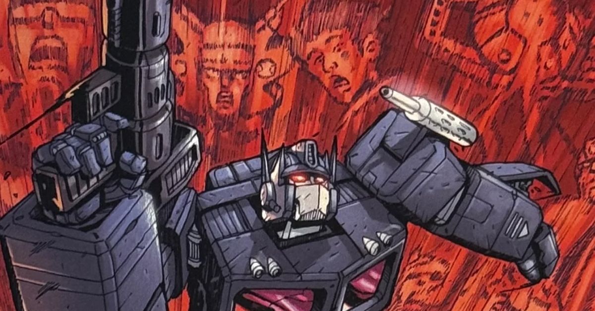 Nemesis Prime Exclusive Print Preview from Transformers Hardcover Limited Edition