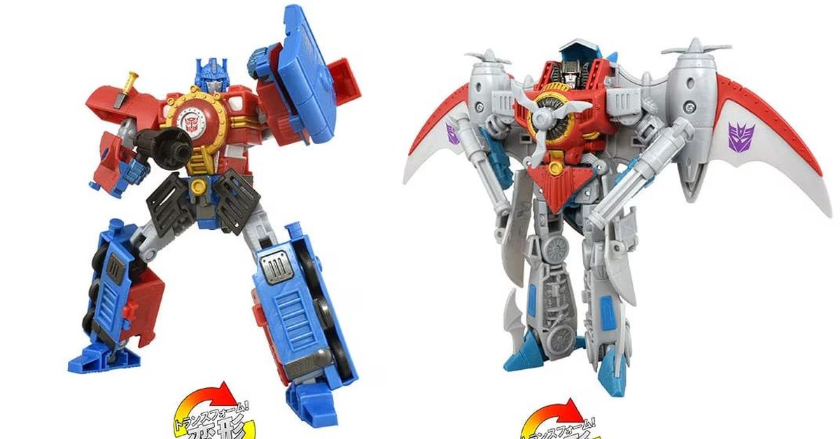 Hearts of Steel Optimus Prime and Starscream New Official Images from Takara TOMY