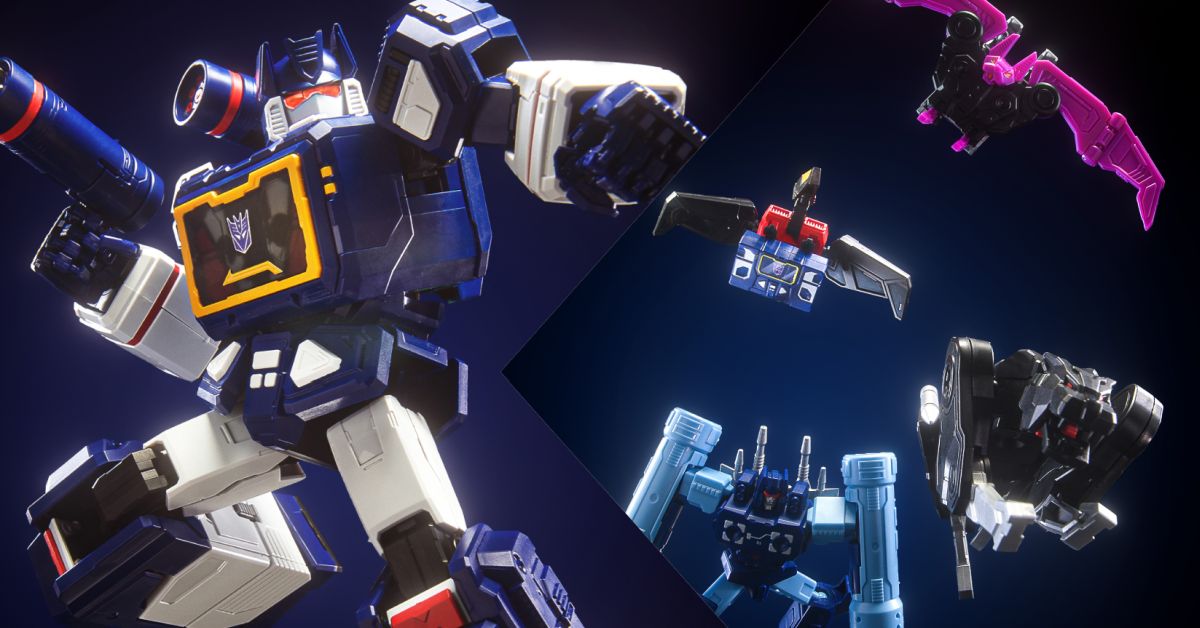 Action Edition Soundwave, Ravage, Laserbeak, Rumble, Ratbat Reveals from Blokees Transformers