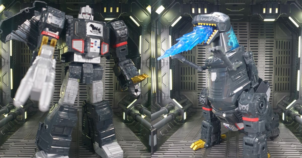 Godzilla x Megatron Type In-Hand Images of Synergenex Series Collaboration Figure