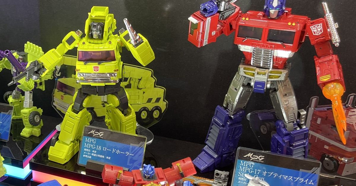 MPG-18 Hauler, MPG-17 Optimus Prime, Missing Link, More at Shizuoka Hobby Show 2025