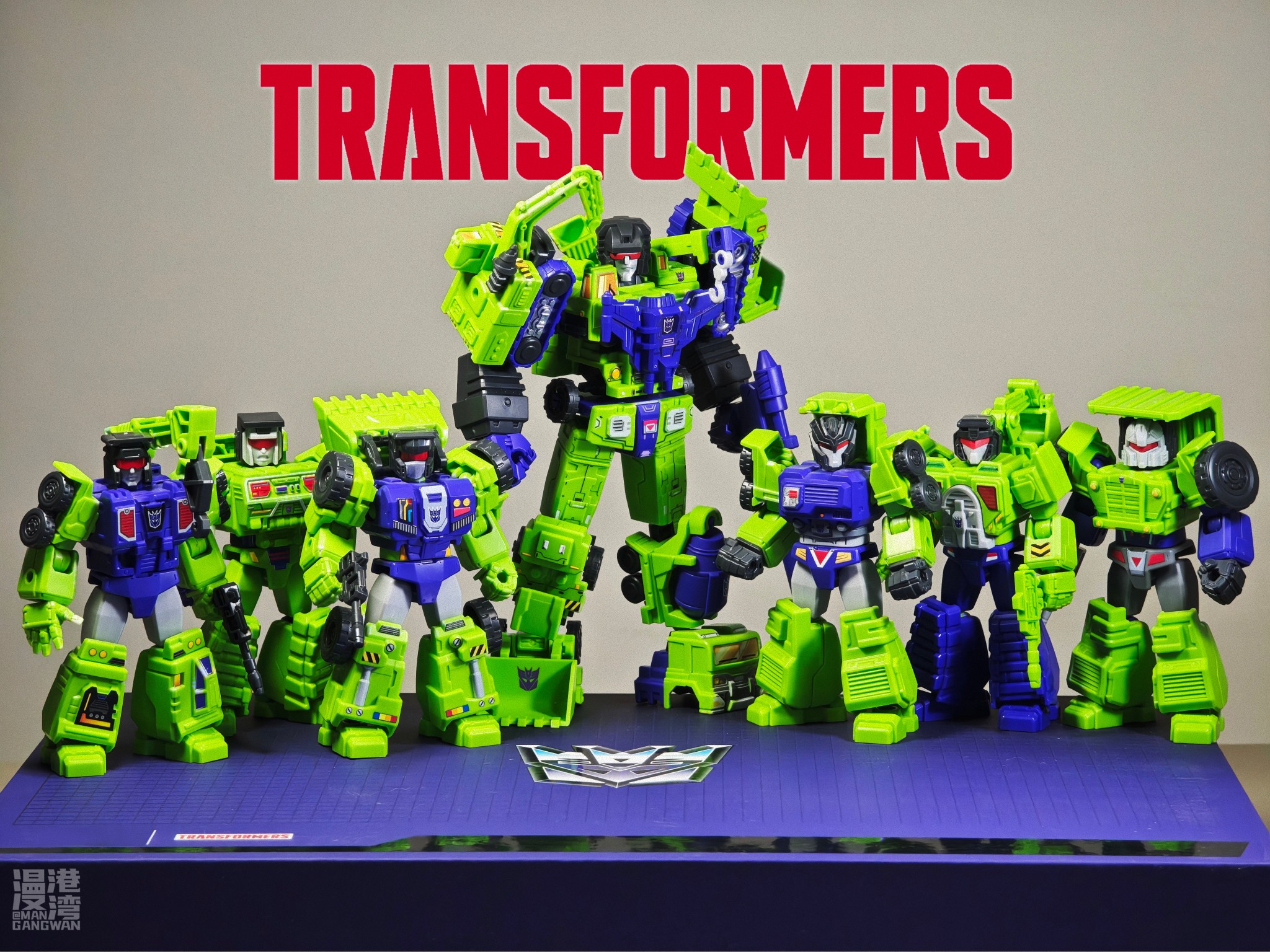 Blokees Devastator Constructicons Antivok Combiner Team In-Hand Images