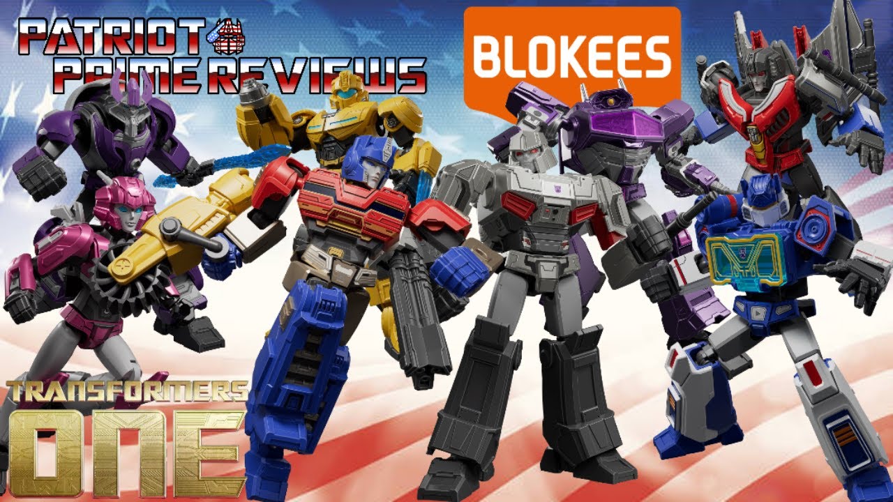 Patriot Prime Reviews Blokees Galaxy Version 7, Transformers One: Series 2