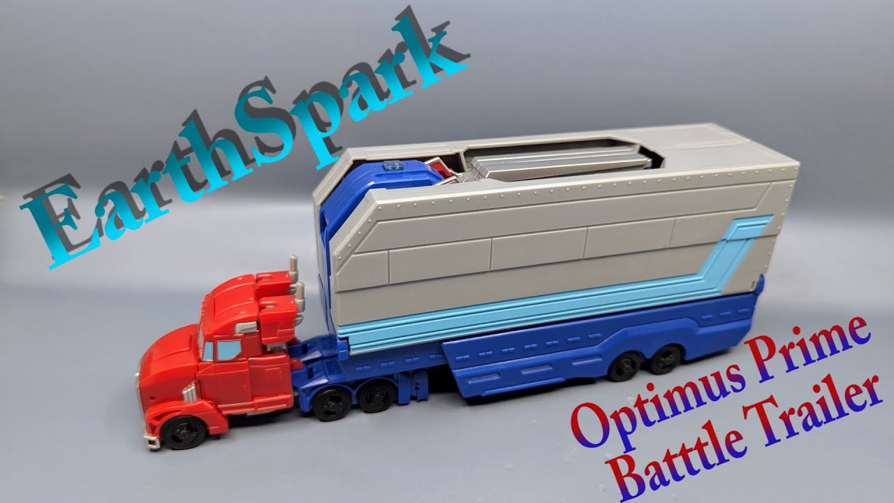 Daily Prime - Chuck's Reviews Transformers Earthspark Optimus Prime Battle Trailer