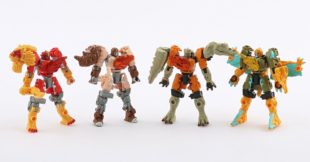 Transformers Wild King Wave 2 In-Hand Images of  Ignite Leo, Spirituan, Drill No Horn, Thunder Beak, More