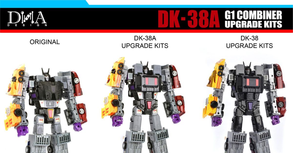 DNA Design's DK-38A G1 Combiner Upgrade Kit for Generations Meansor