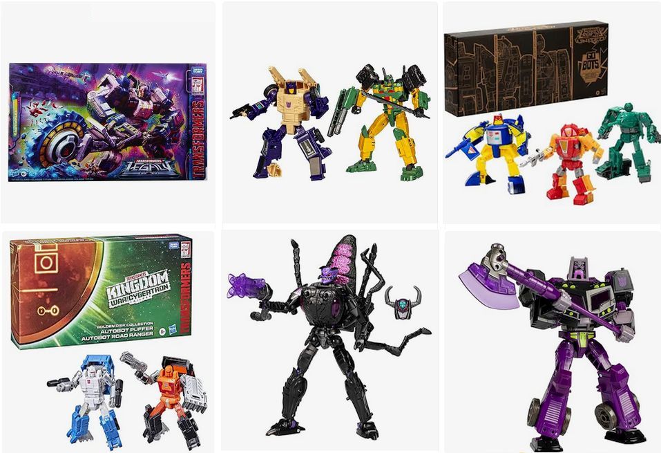 Transformers Generations Figures On Sale!