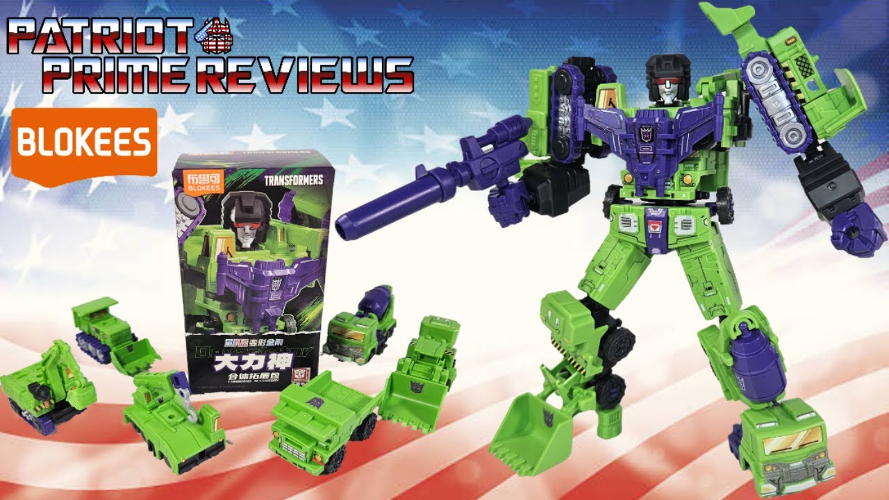 Patriot Prime Reviews Blokees Devastator Combining Kit