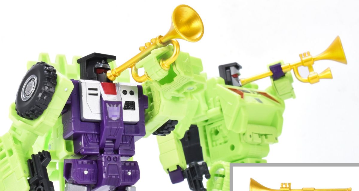 DNA Design DK-70 Rap Crusher Scrapper & Bonecrusher Upgrade Kit for Studio Series Devastator